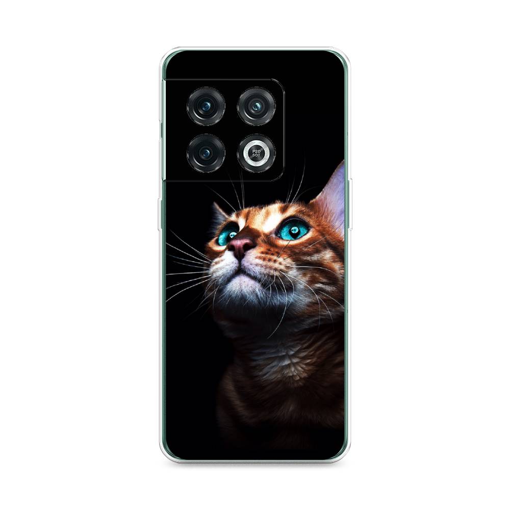 

Чехол Awog на OnePlus 10 Pro / ВанПлас 10 Pro "Мечтательный кот", Коричневый, 152150-1
