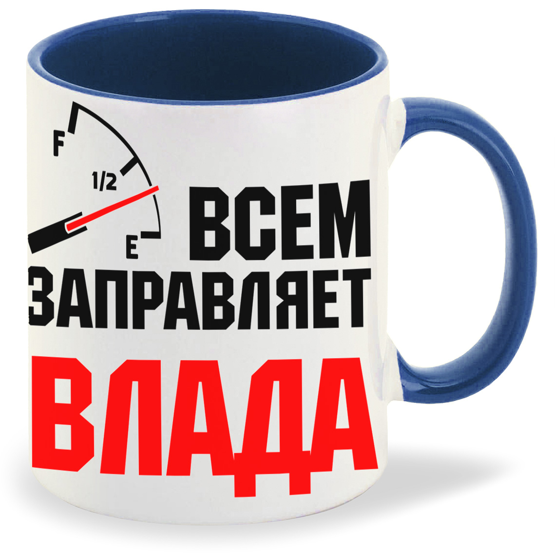 

Кружка CoolPodarok Кружка именная Всем заправляет Влада, Кружка именная Всем заправляет Влада
