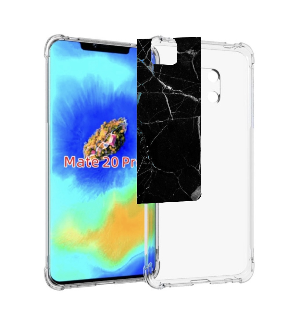 

Чехол MyPads разбитое стекло для Huawei Mate 20 Pro/Mate 20 RS 6.39, Прозрачный, Tocco