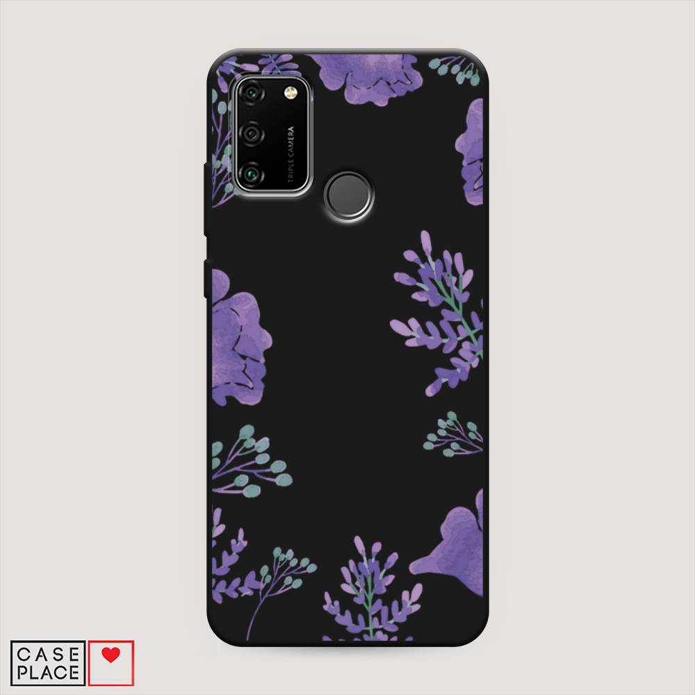 

Чехол Awog на Honor 9A "Сиреневая цветочная рамка", Прозрачный;фиолетовый, 612352-1