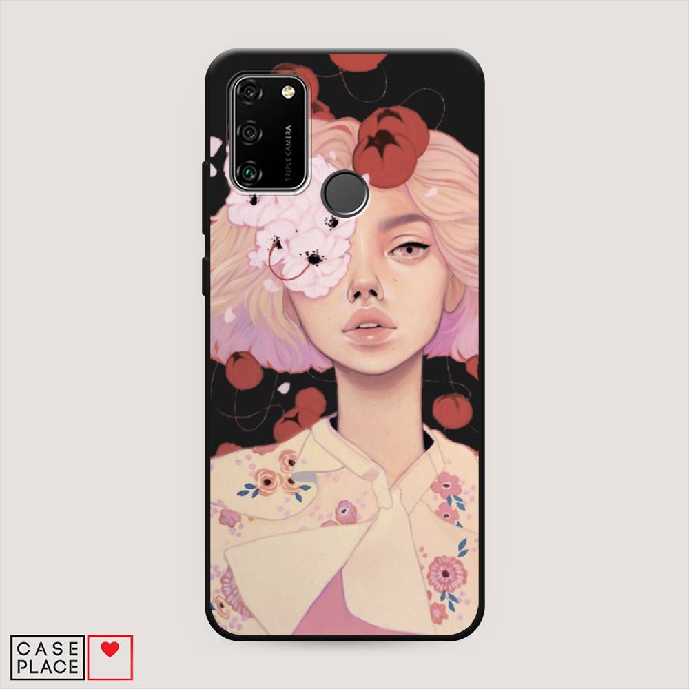 

Чехол Awog на Honor 9A "Цветочная анархия", Бежевый;розовый;красный, 612352-1