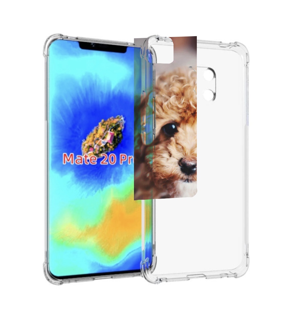 

Чехол MyPads пудель для Huawei Mate 20 Pro/Mate 20 RS 6.39, Прозрачный, Tocco