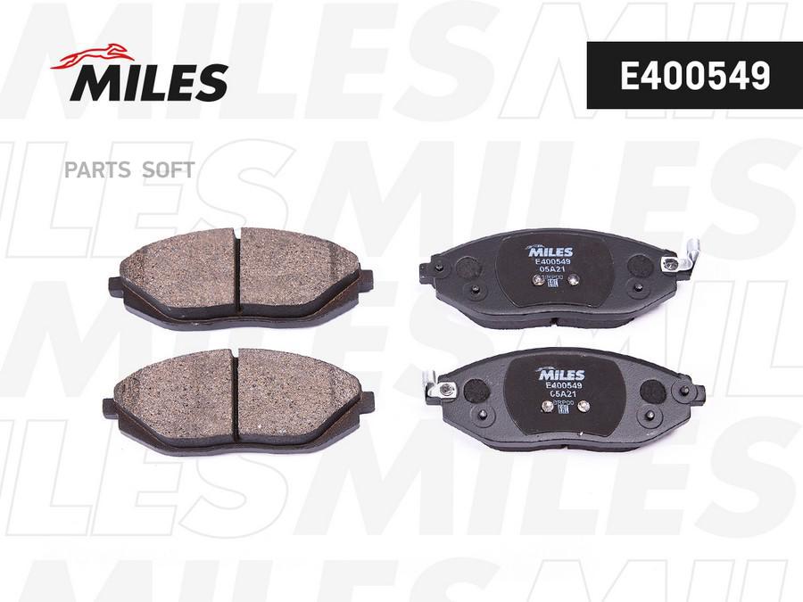 

Колодки тормозные передние (Смесь Low-Metallic) CHEVROLET SPARK 10- (TRW GDB MILES E400549