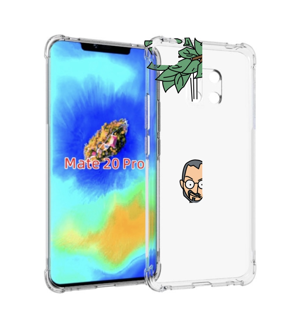 

Чехол MyPads программист для Huawei Mate 20 Pro/Mate 20 RS 6.39, Прозрачный, Tocco