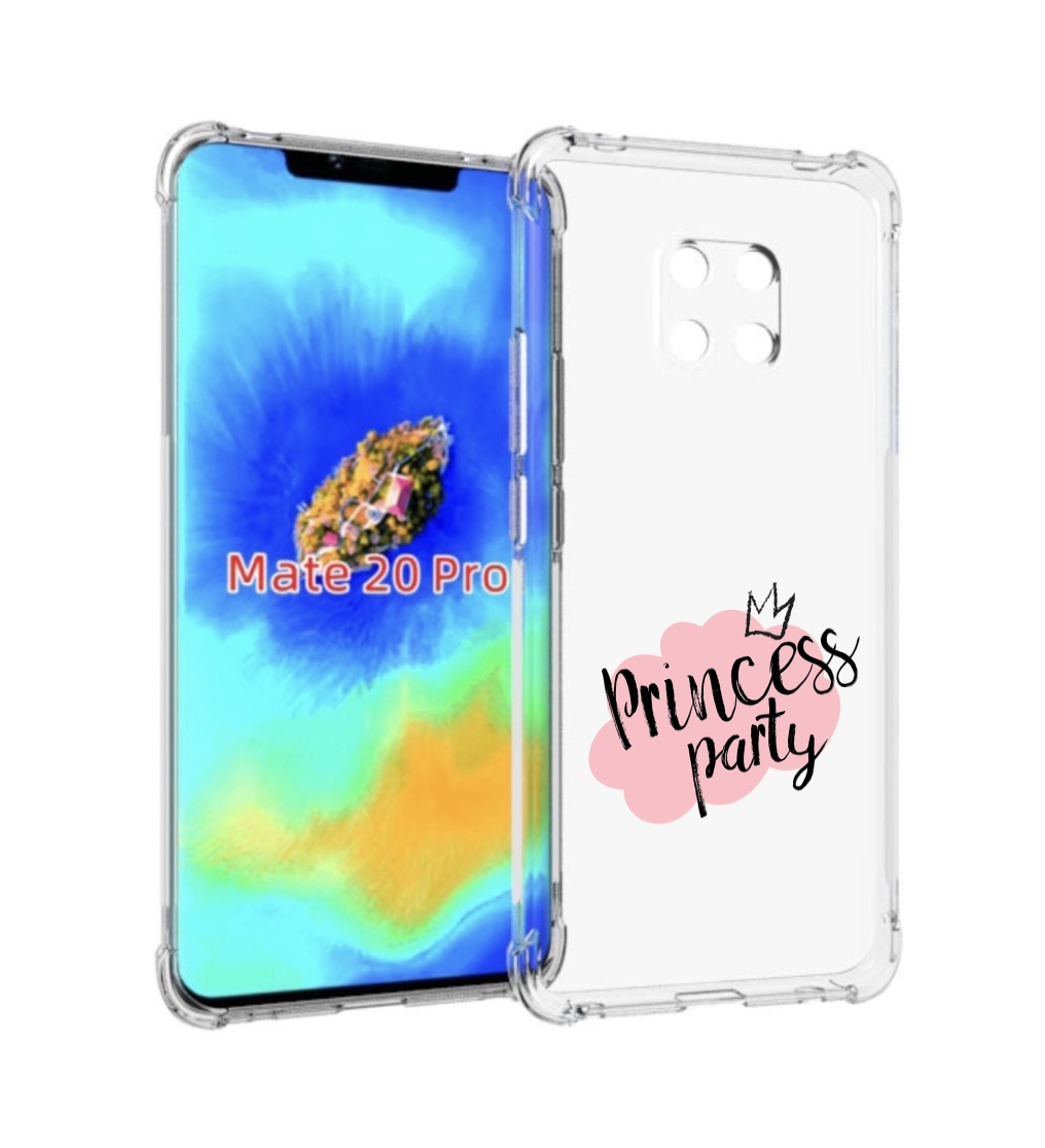 

Чехол MyPads принцессная-вечеринка для Huawei Mate 20 Pro/Mate 20 RS 6.39, Прозрачный, Tocco