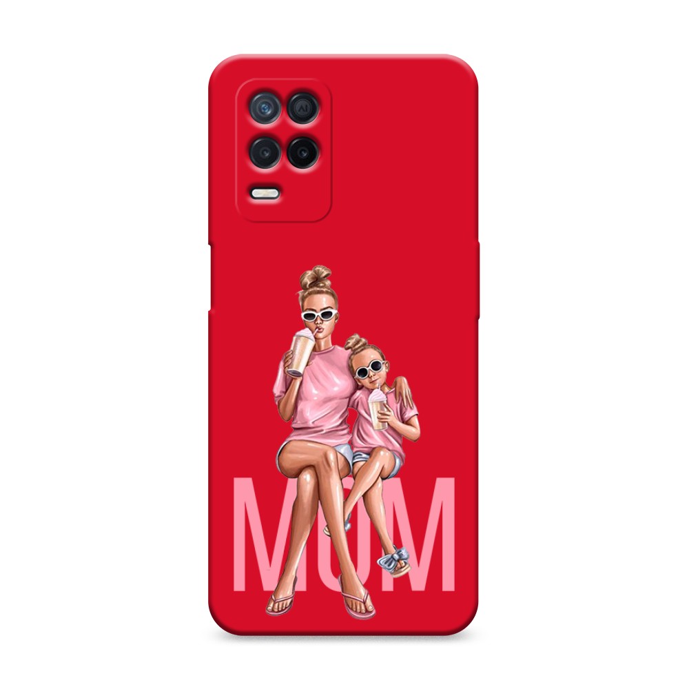 

Чехол Awog на Realme 8 5G/Narzo 30 5G "Lovely mom", Разноцветный, 257153-1
