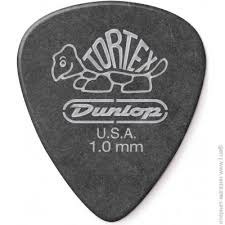 

Медиатор DUNLOP 488R1.0 Tortex Pitch Black, Черный, 488R1.0 Tortex Pitch Black