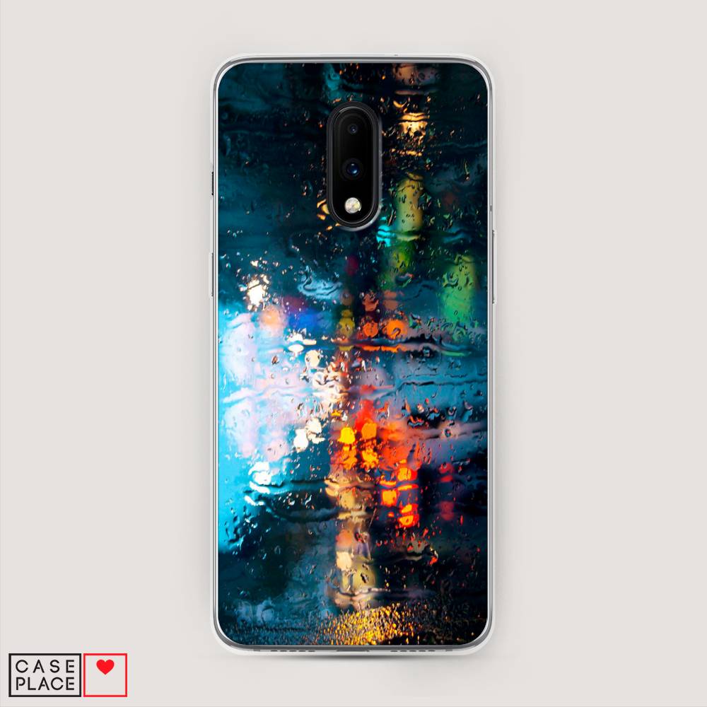 

Чехол Awog на OnePlus 7 / ВанПлас 7 "Абстракция 28", Голубой, 150750-3