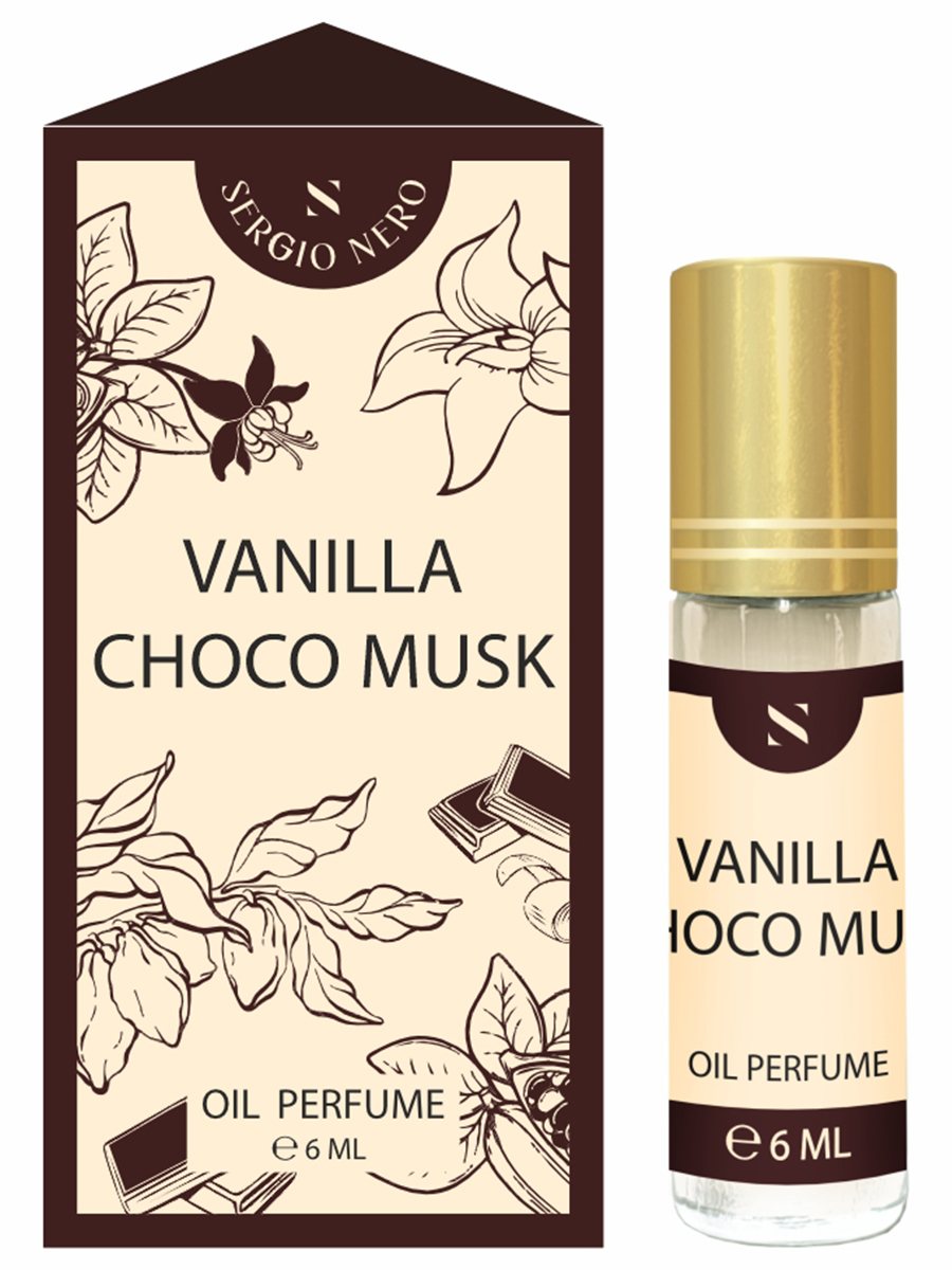 Духи Sergio Nero женские масляные Ванильный шоколад Vanilla Choco Musk 6мл 1790₽