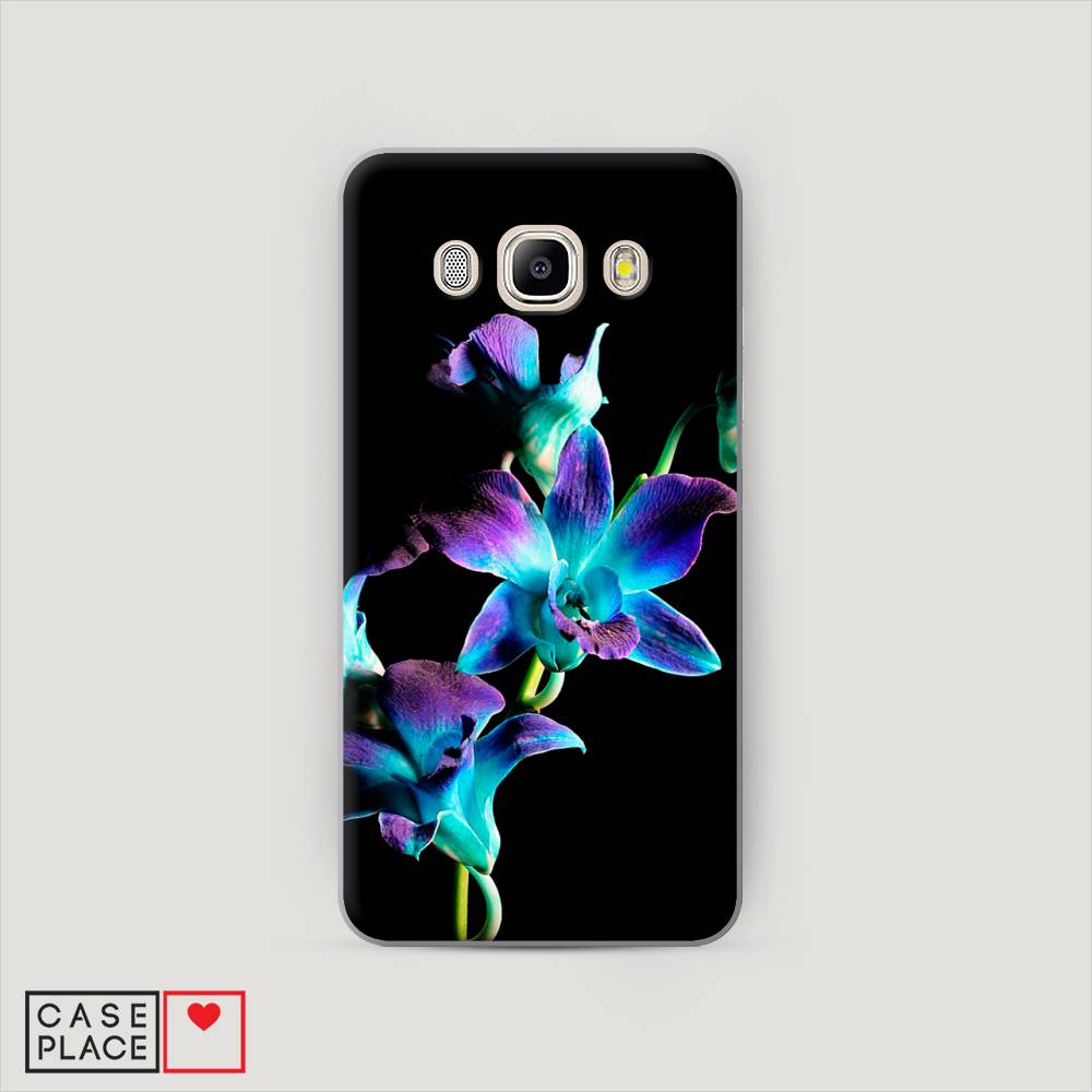 

Чехол Awog "Синий цветок на черном" для Samsung Galaxy J5 2016