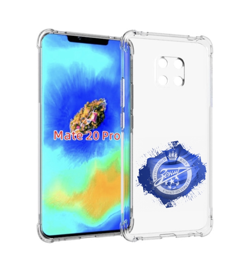 

Чехол MyPads фк зенит 1 мужской для Huawei Mate 20 Pro/Mate 20 RS 6.39, Прозрачный, Tocco