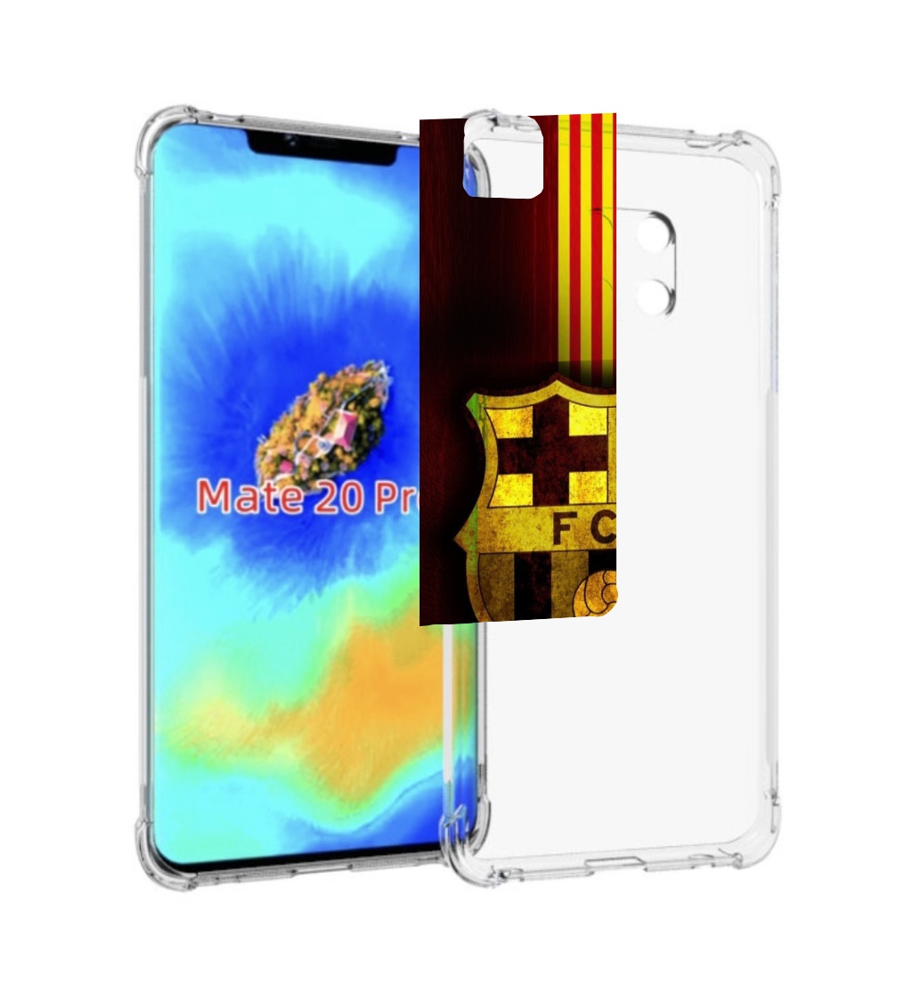 

Чехол MyPads фк барселона мужской для Huawei Mate 20 Pro/Mate 20 RS 6.39, Прозрачный, Tocco