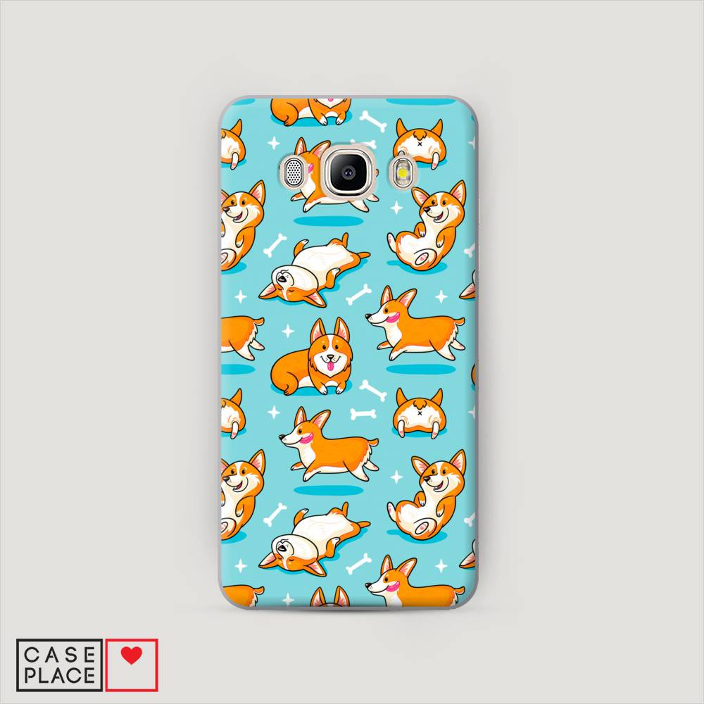 

Чехол Awog "Веселые корги" для Samsung Galaxy J5 2016