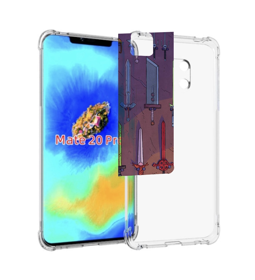 

Чехол MyPads фин ищет меч для Huawei Mate 20 Pro/Mate 20 RS 6.39, Прозрачный, Tocco