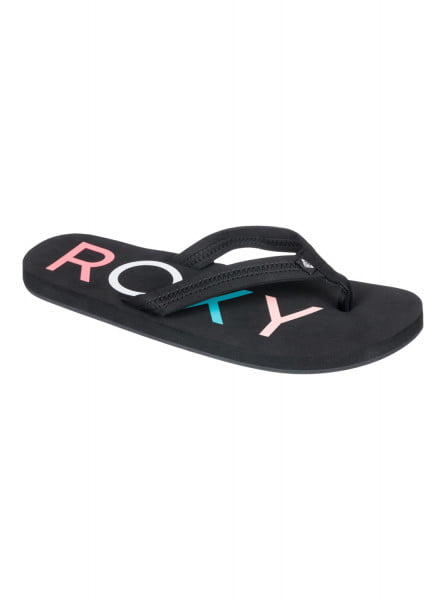 

Вьетнамки женские Roxy ARJL100610 черные 39.5 RU, Черный, ARJL100610