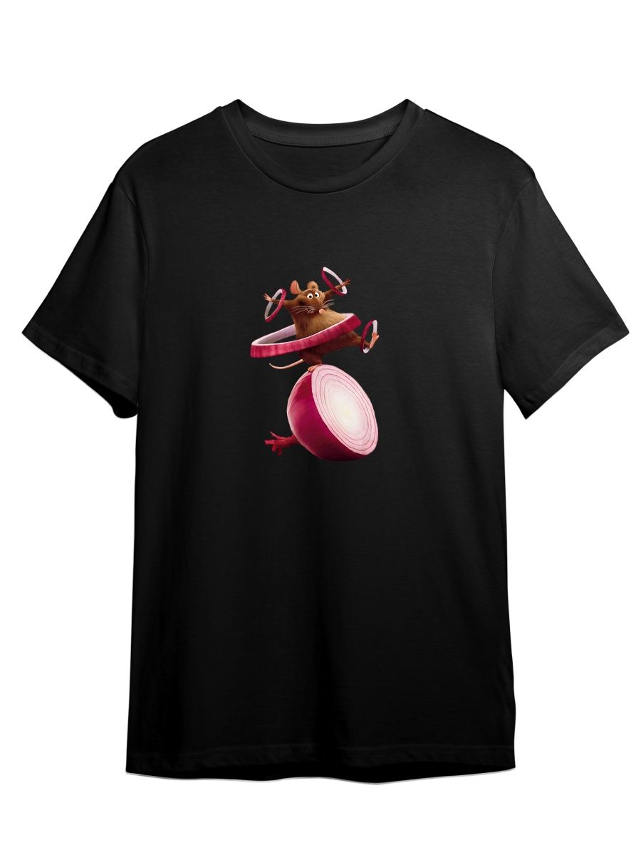 

Футболка унисекс СувенирShop Рататуй/Реми/Мультфильм 2 черная 2XL, Черный, "Рататуй/Реми/Мультфильм" 2