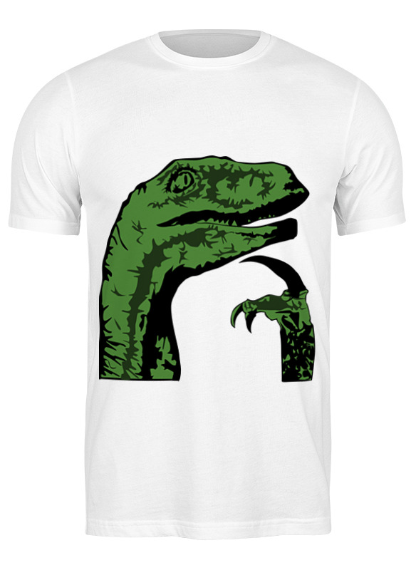

Футболка мужская Printio Raptor белая L, Белый, Raptor