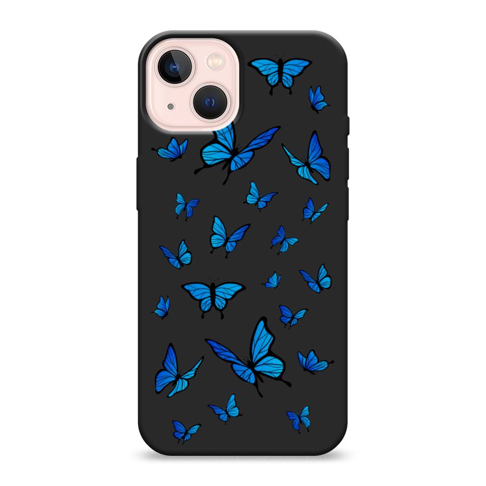 

Чехол Awog на Apple iPhone 13 / Айфон 13 "Синие бабочки", Разноцветный, 14252-1