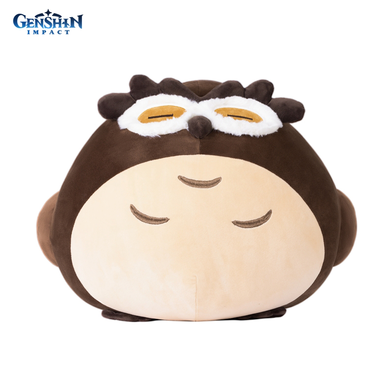 Плюш Genshin Impact Teyvat Zoo Themed Diluc Noctua Version 6975628245864 2pcs themed bowknot hair clips hair accessory hair clip christmas new year hairpin gifts for girl headwear barrettes