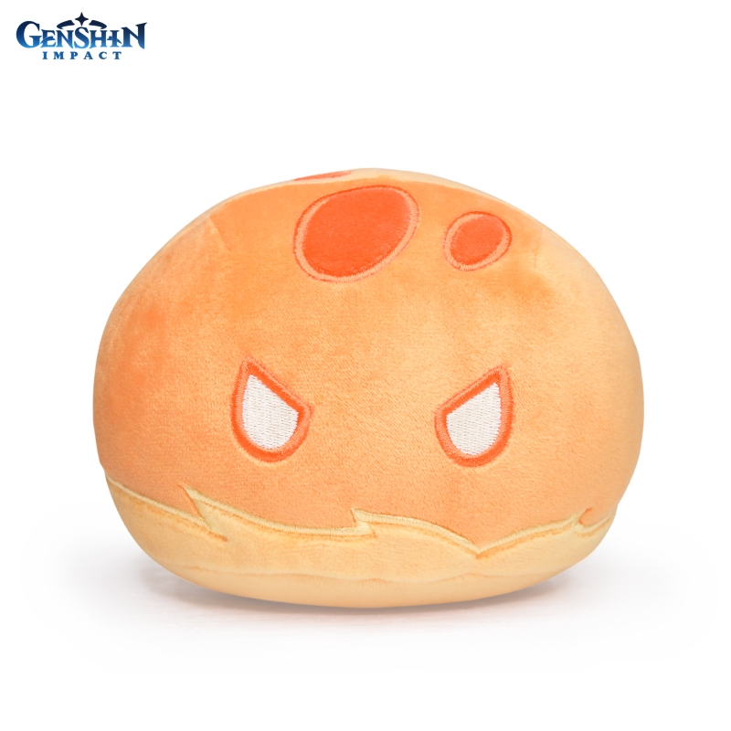 Мягкая игрушка Genshin Impact Slime Plush Toy Pryo Slime Plush 6974696610567 мягкая игрушка genshin impact slime plush toy electro 6974696610604