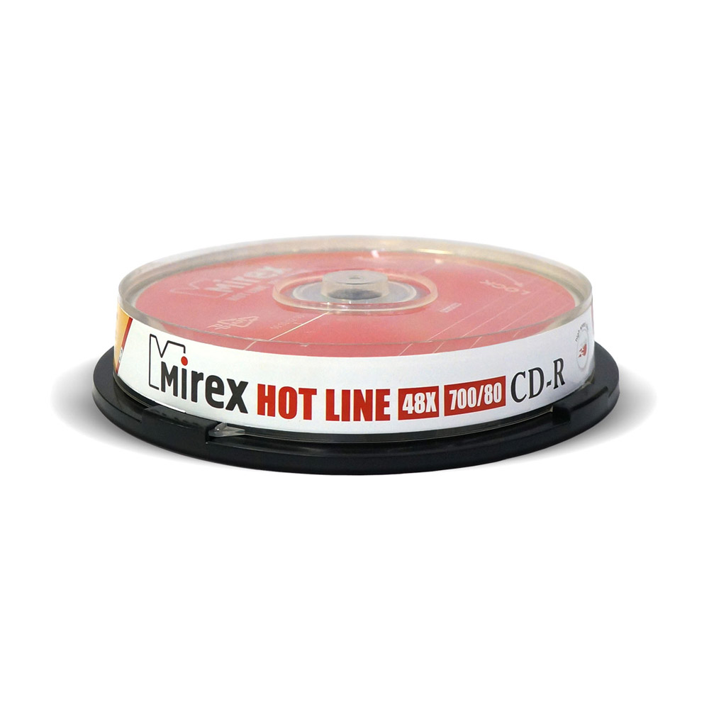 

Диск cd-r MIREX 10шт. (UL120050A8L)