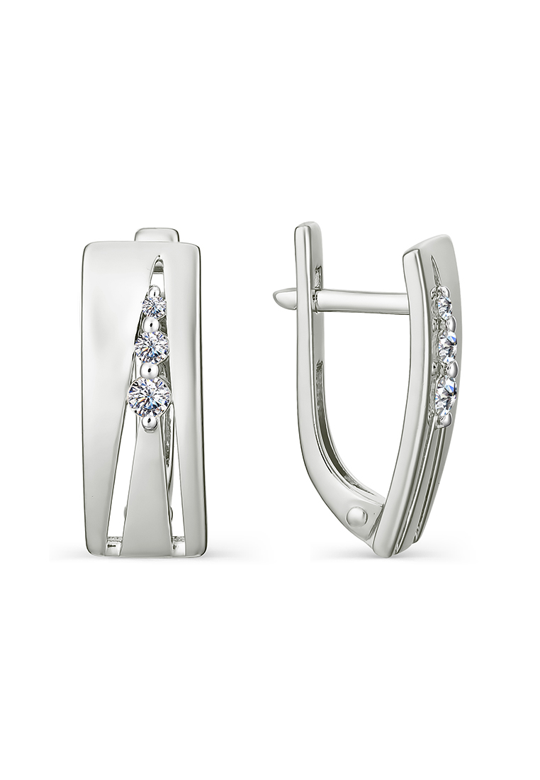 

Серьги из серебра с фианитом Kari Jewelry С630-1057, С630-1057