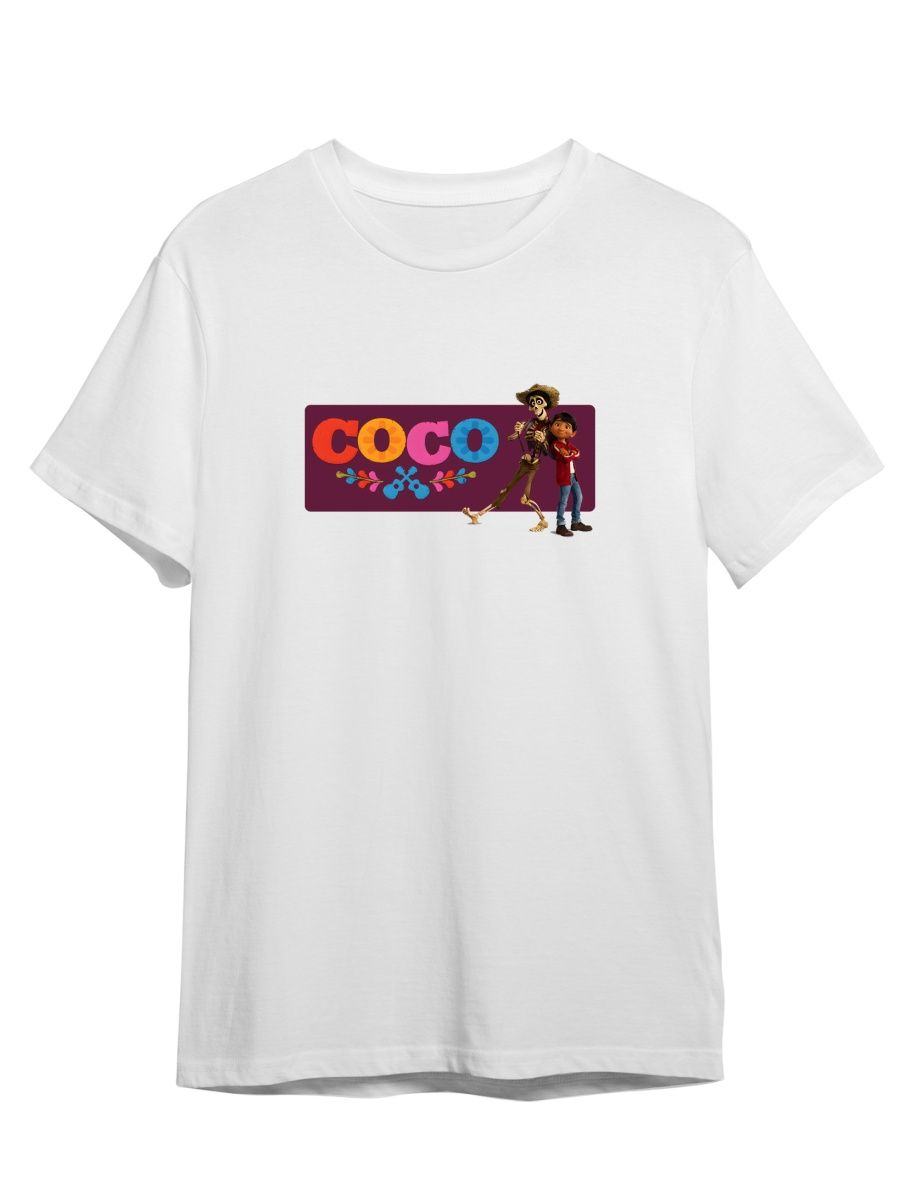 

Футболка унисекс СувенирShop Тайна Коко/Мультфильм 2 белая S, Белый, "Тайна Коко/Мультфильм" 2