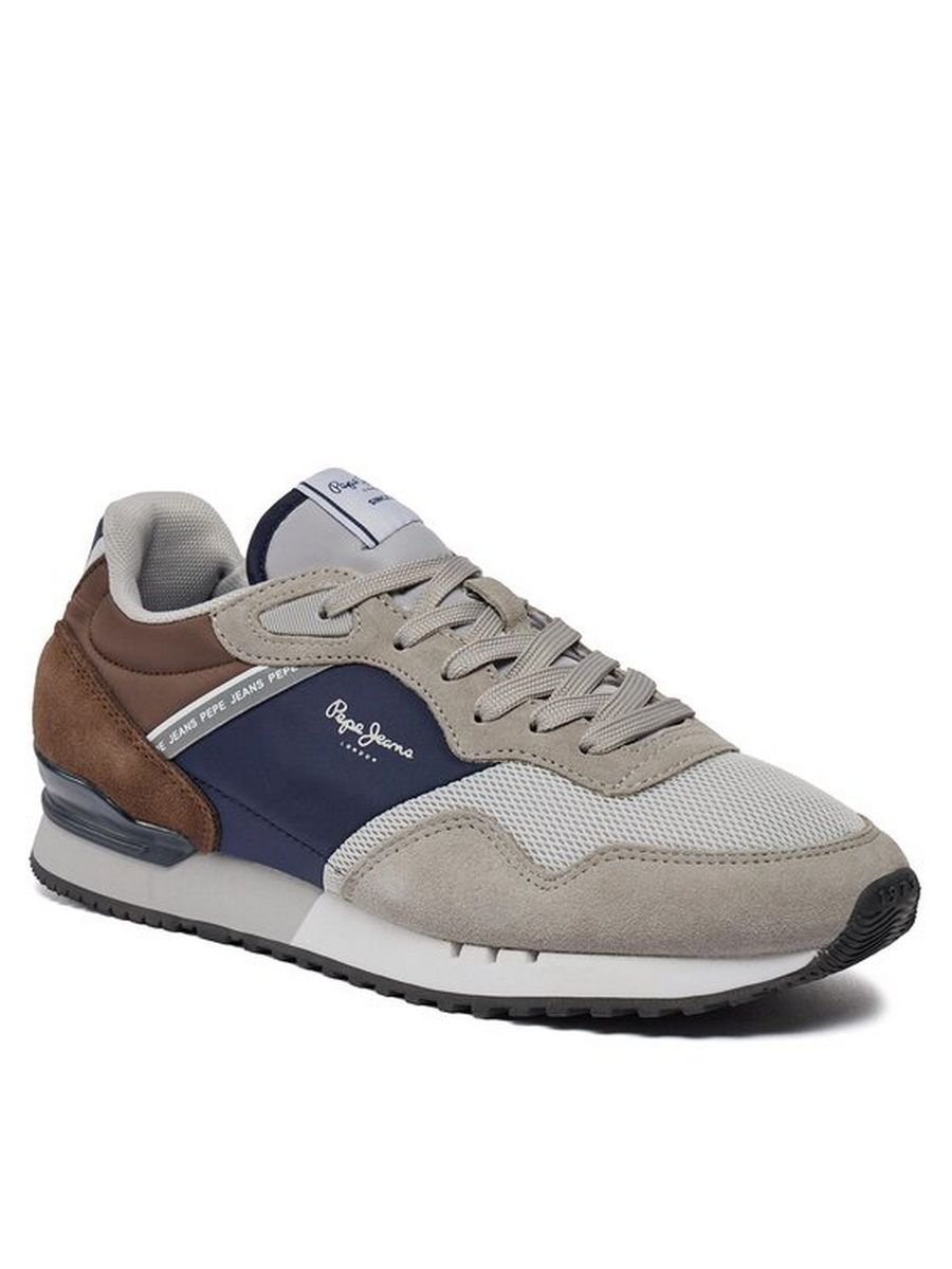 

Кроссовки мужские Pepe Jeans London Urban M PMS40003 серые 41 EU, Серый, London Urban M PMS40003