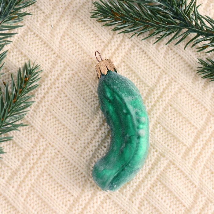 

Формовая игрушка 8см Огурец большой