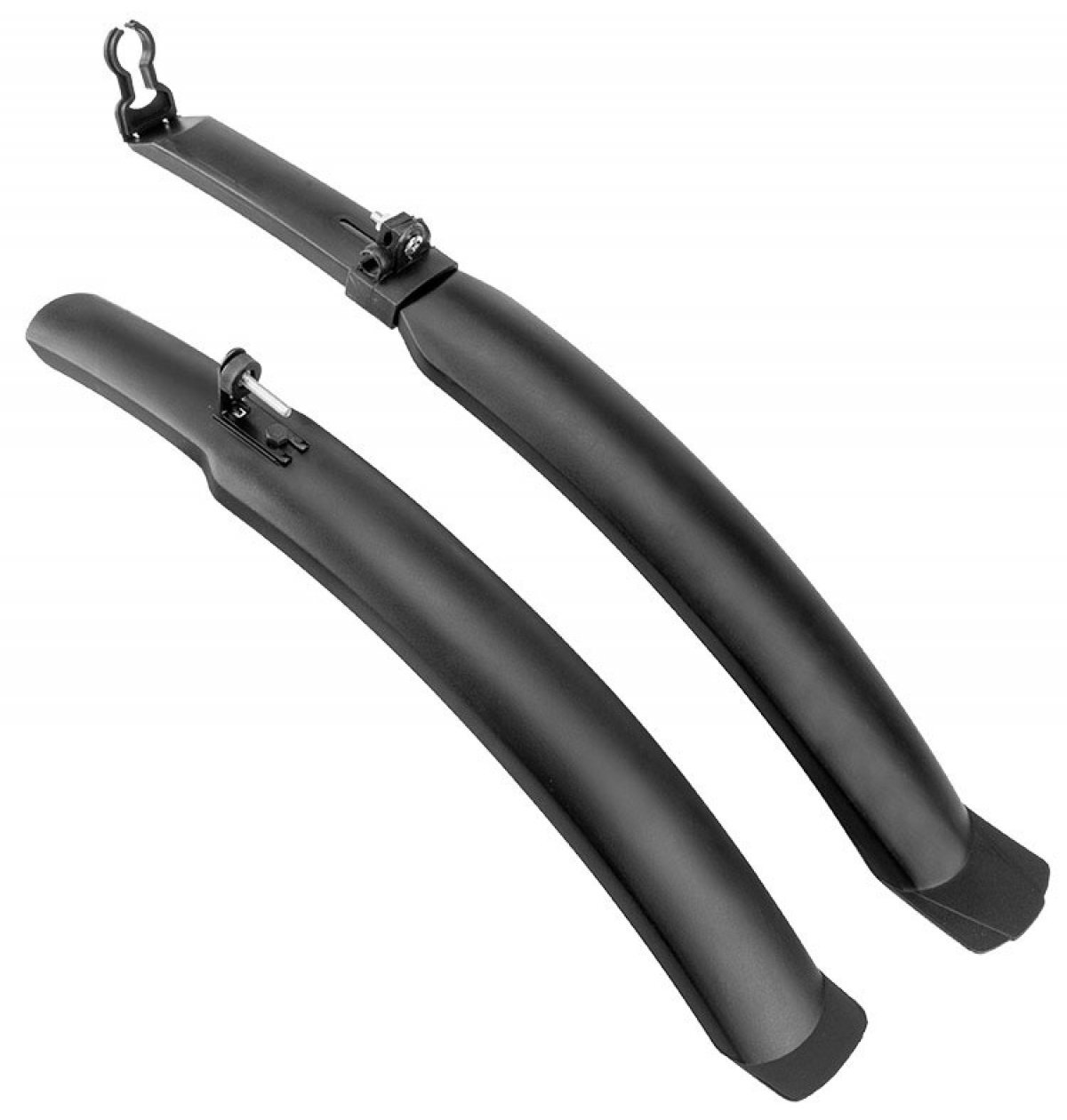 

Крылья для велосипеда, комплект, 24"-26", Черный, Крыловип