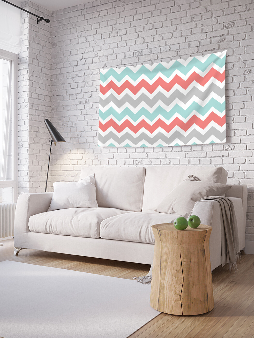 

Горизонтальное фотопанно JoyArty Классические зигзаги, из ткани, 100х150 см