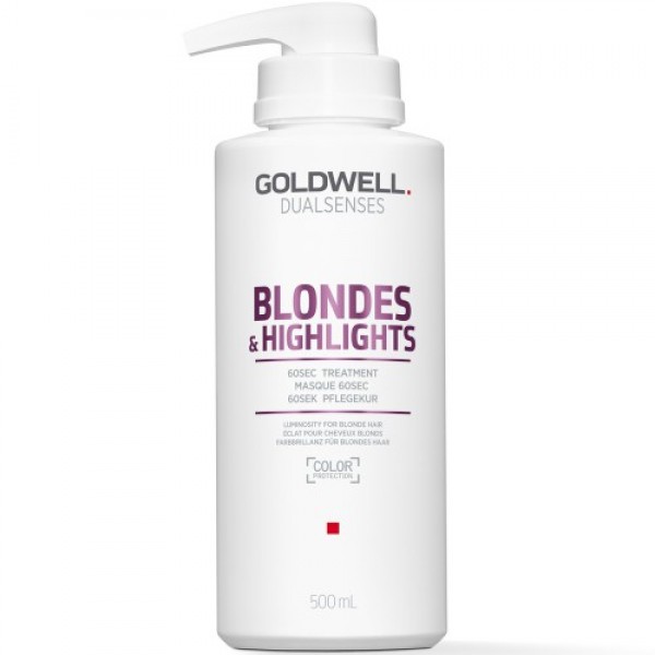 

Интенсивный уход за 60 секунд для осветленных волос Goldwell DS BL&HL 500 мл
