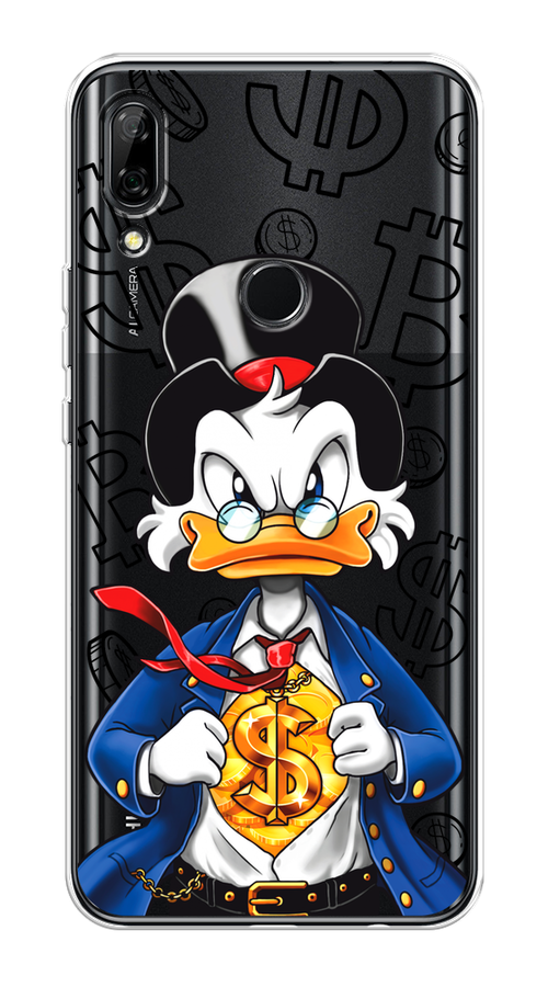 

Чехол на Honor 9X/Huawei P Smart Z "Scrooge Goldman", Черный;белый;синий, 69450-1
