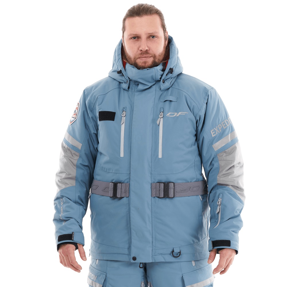 Куртка снегоходная Dragonfly EXPEDITION Blue-Grey