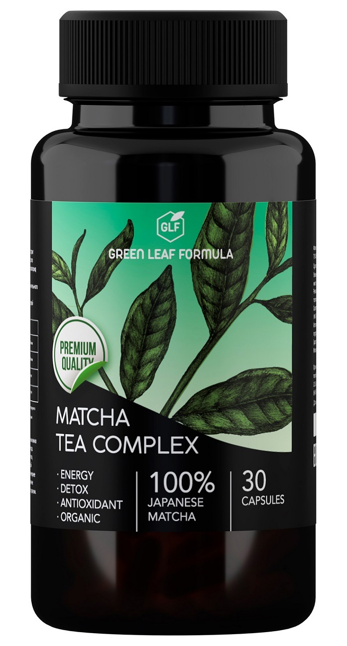 Купить Green Leaf Formula Matcha Tea Complex капсулы 60 шт. x 2 банки
