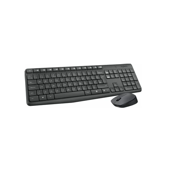 Комплект клавиатура и мышь Logitech MK235 Grey 4201₽