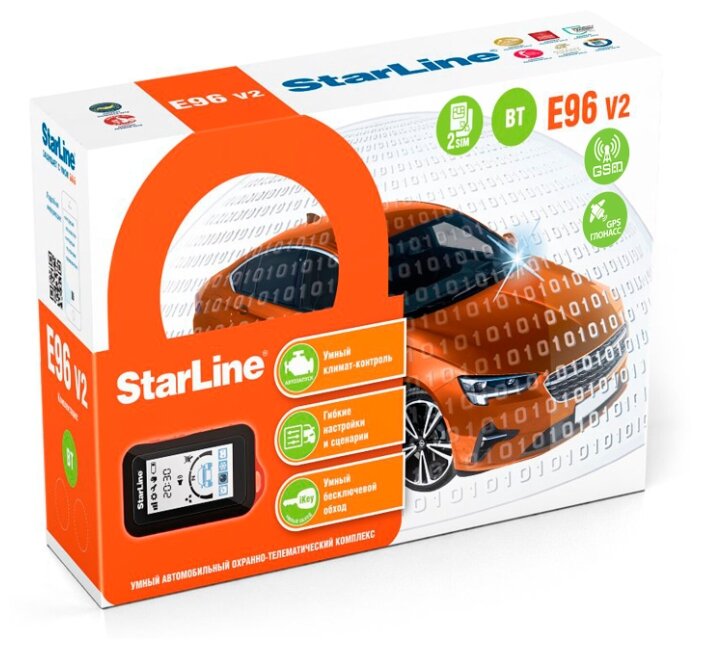 Автосигнализация StarLine E96 BT GSM/GPS Ver.2