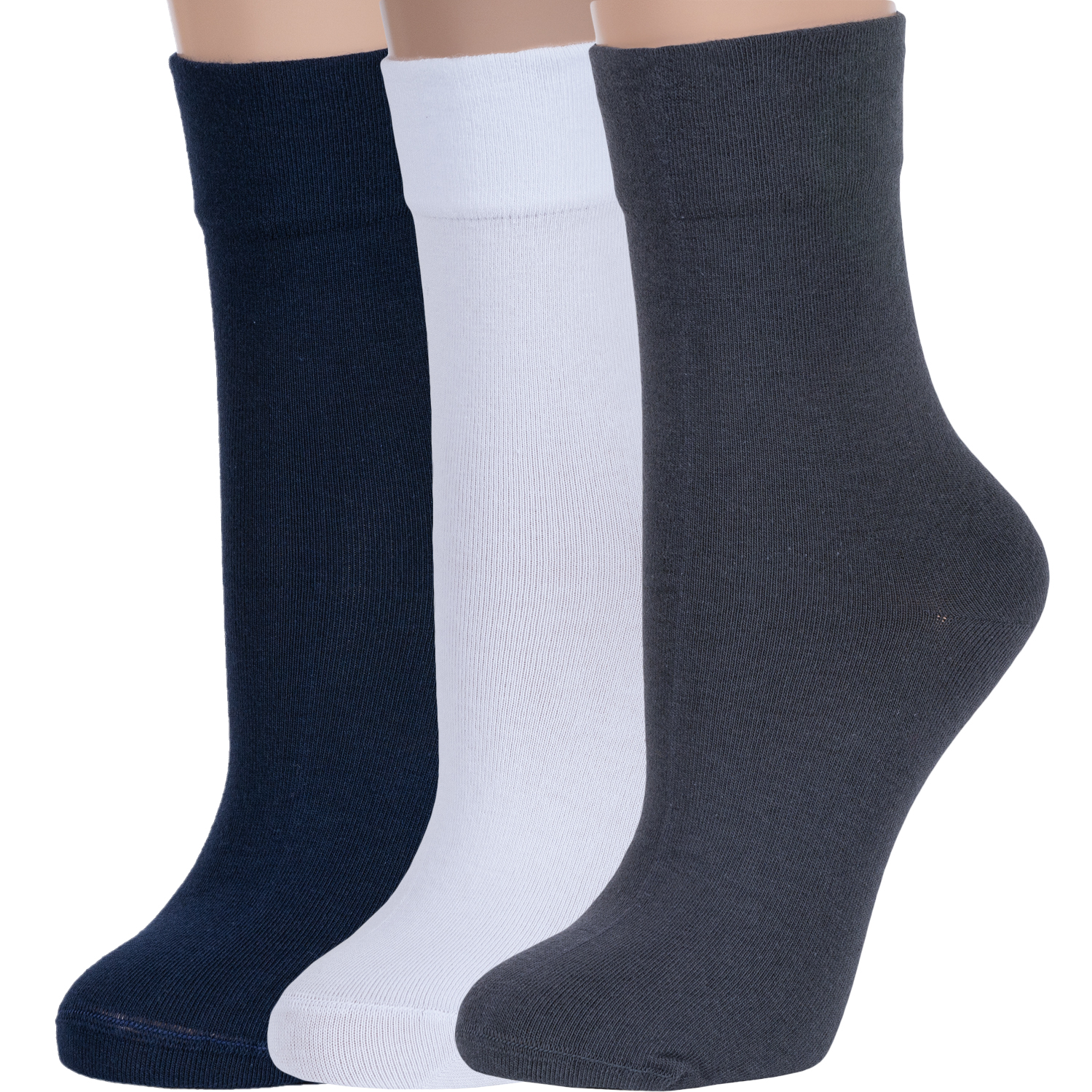 

Носки женские Rusocks 3-Ж-21201 разноцветные 23-25, Разноцветный, 3-Ж-21201