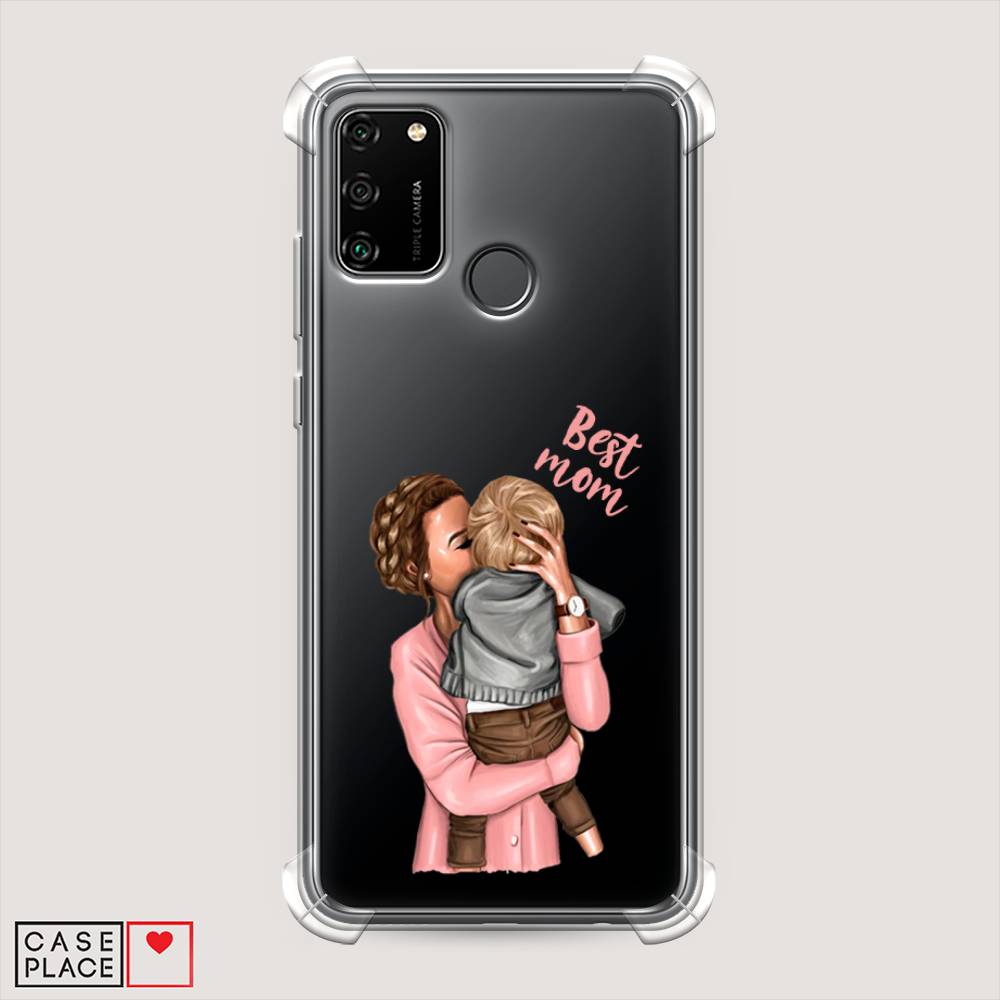 

Чехол Awog на Honor 9A "Мама с малышом", Розовый;коричневый;бежевый, 612351-1