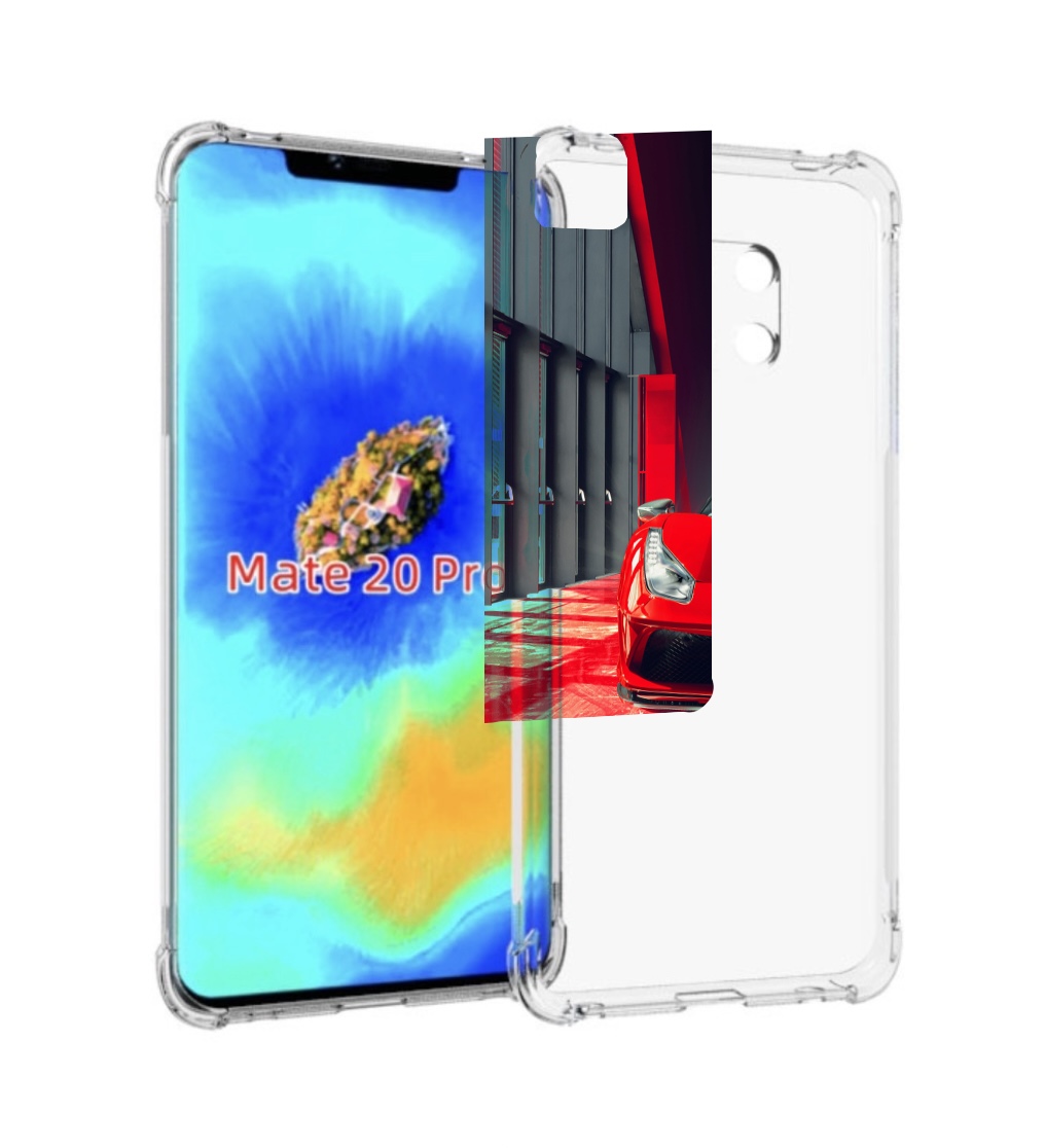 

Чехол MyPads ферра для Huawei Mate 20 Pro/Mate 20 RS 6.39, Прозрачный, Tocco