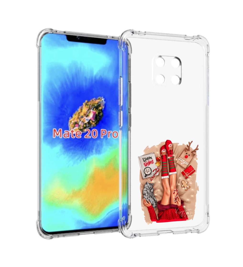 Чехол MyPads уютный-арт женский для Huawei Mate 20 Pro/Mate 20 RS 6.39