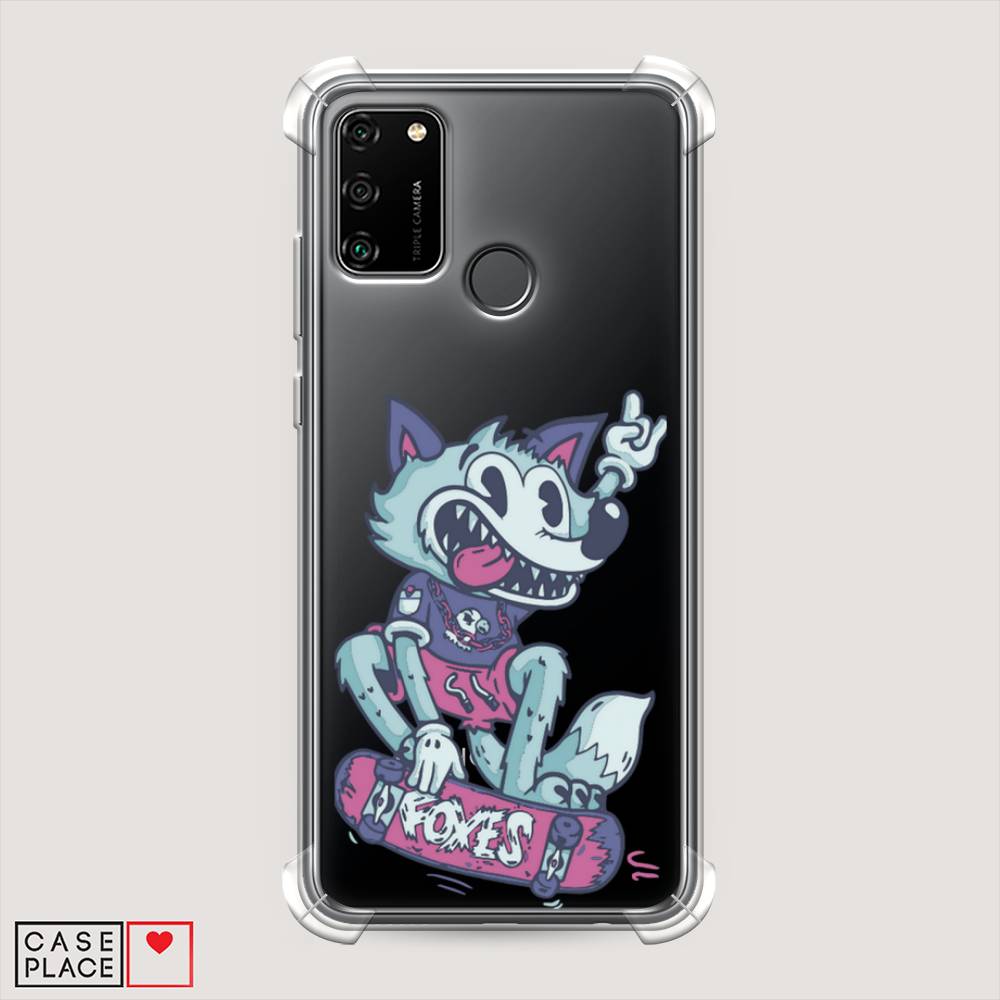 

Чехол Awog на Honor 9A "Foxes", Голубой;фиолетовый, 612351-1