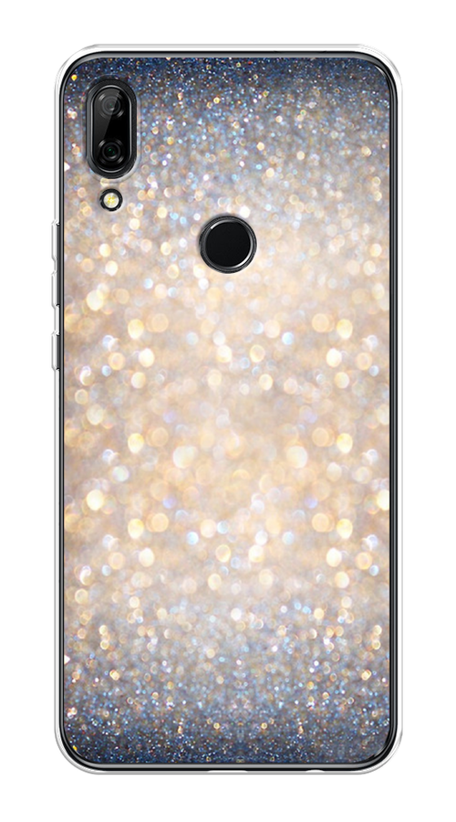 

Чехол на Honor 9X/Huawei P Smart Z "Мерцание рисунок", Желтый;серый, 69450-1