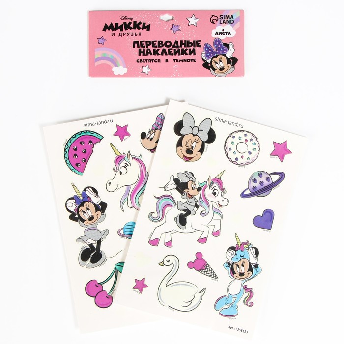 

Переводное тату Disney Минни Маус 185 х 95 мм