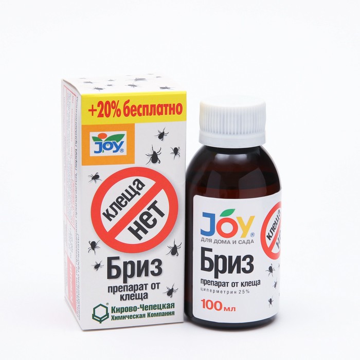 

Аэрозоль от насекомых Joy Бриз 7010393 100 мл, Бриз