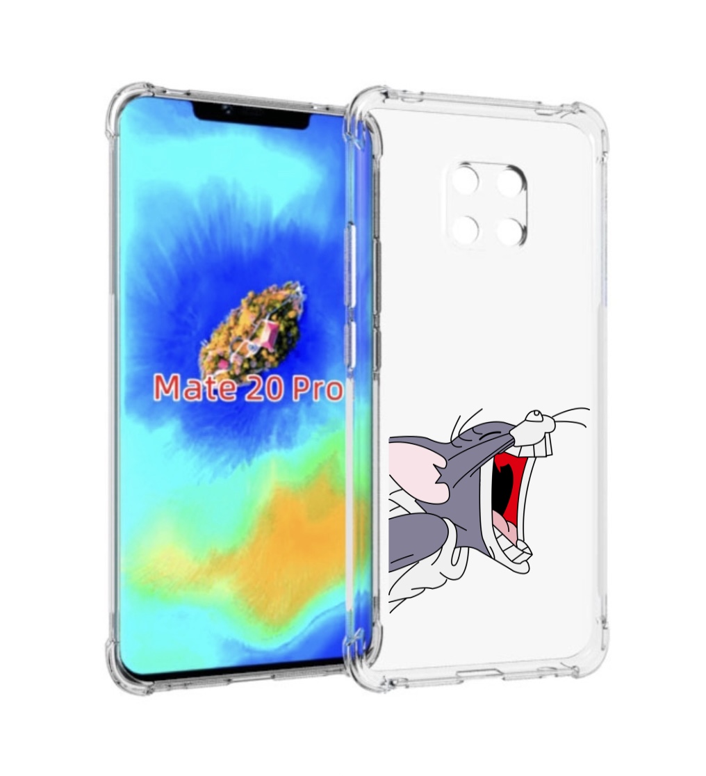 

Чехол MyPads том-голодный для Huawei Mate 20 Pro/Mate 20 RS 6.39, Прозрачный, Tocco