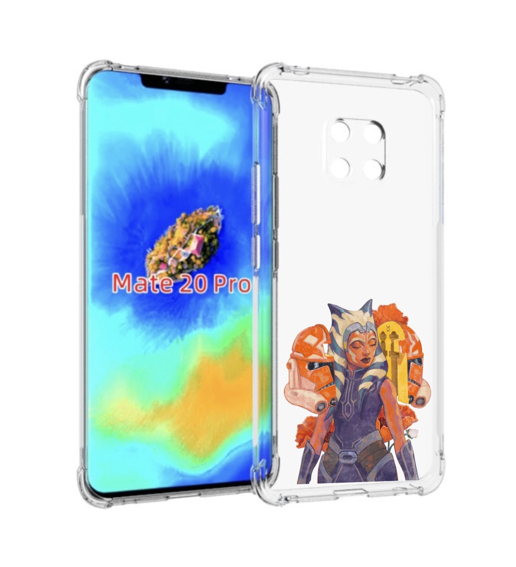 Чехол MyPads тогрута-асока-тано для Huawei Mate 20 Pro/Mate 20 RS 6.39
