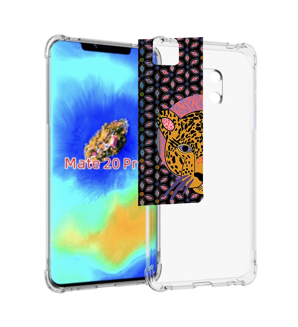 

Чехол MyPads тигр-в-глазах для Huawei Mate 20 Pro/Mate 20 RS 6.39, Прозрачный, Tocco