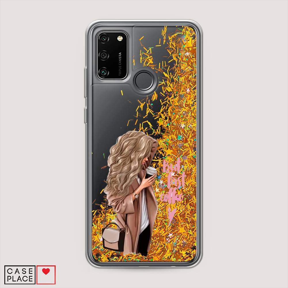 

Чехол Awog "Девушка с кофе" для Honor 9A