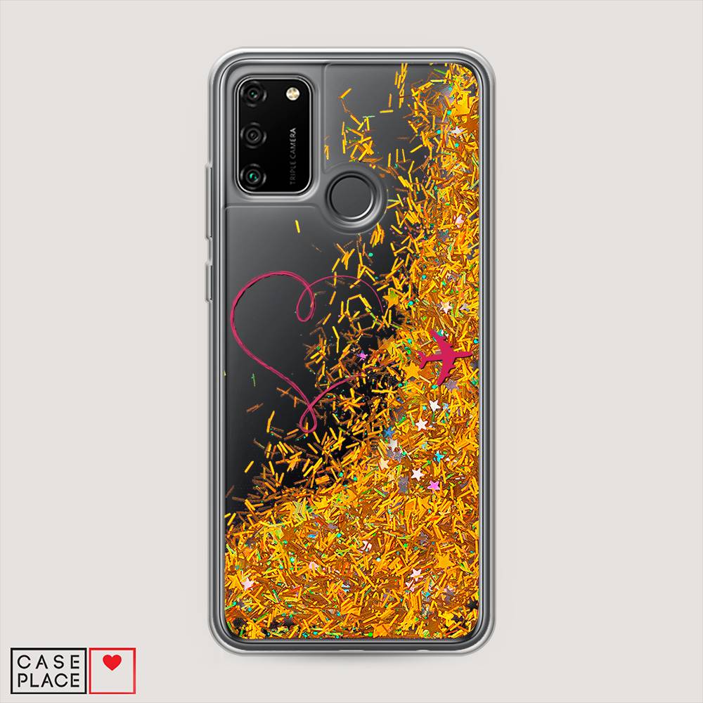 

Чехол Awog "Сердце и самолет" для Honor 9A, 612390-1
